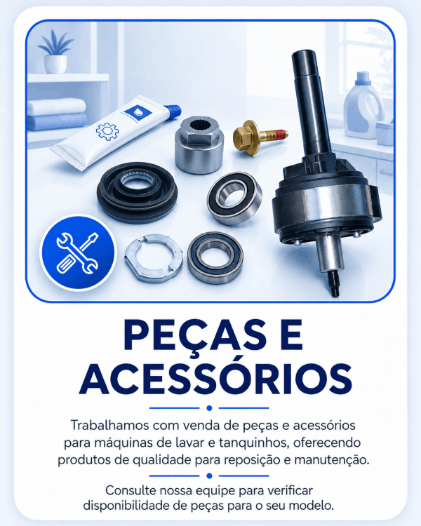 pecas e acessorios para maquina de lavar em bebedouro sp